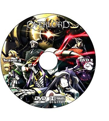 ENGLISH DUBBED OVERLORD Season 1-4 (Vol.1-52End + 2 Movies) DVD