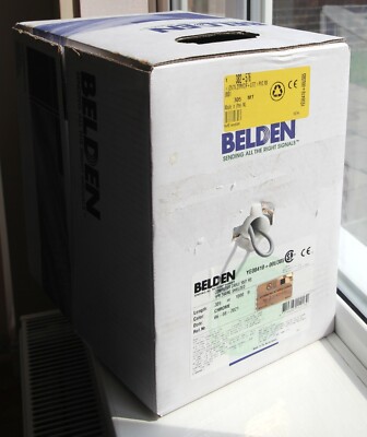 Belden geschirmtes 1 Paar 24 AWG Computerkabel, Beldfoil Shield, 305 m, 300 V - 9501
