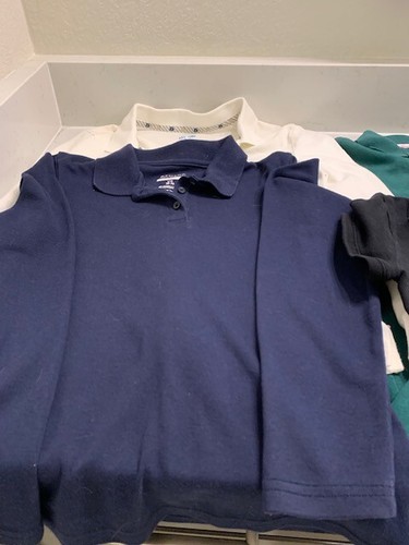 Girls School Uniform Lot of 4 Shirts Size 10/12 - Picture 5 of 7