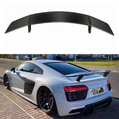 Carbon fiber Rear Trunk Spoiler Boot Wing Fit for Audi R8 V10 Gen 2 Coupe 16-20