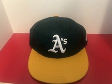 MLB Oakland A's Athletics Adjustable Snapback Baseball Hat Cap (S/M Youth?)