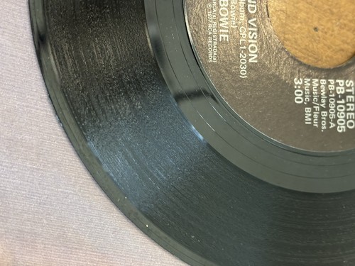 DAVID BOWIE SOUND AND VISION RCA VICTOR PB-10905 45RPM Record VG+ - Picture 8 of 9
