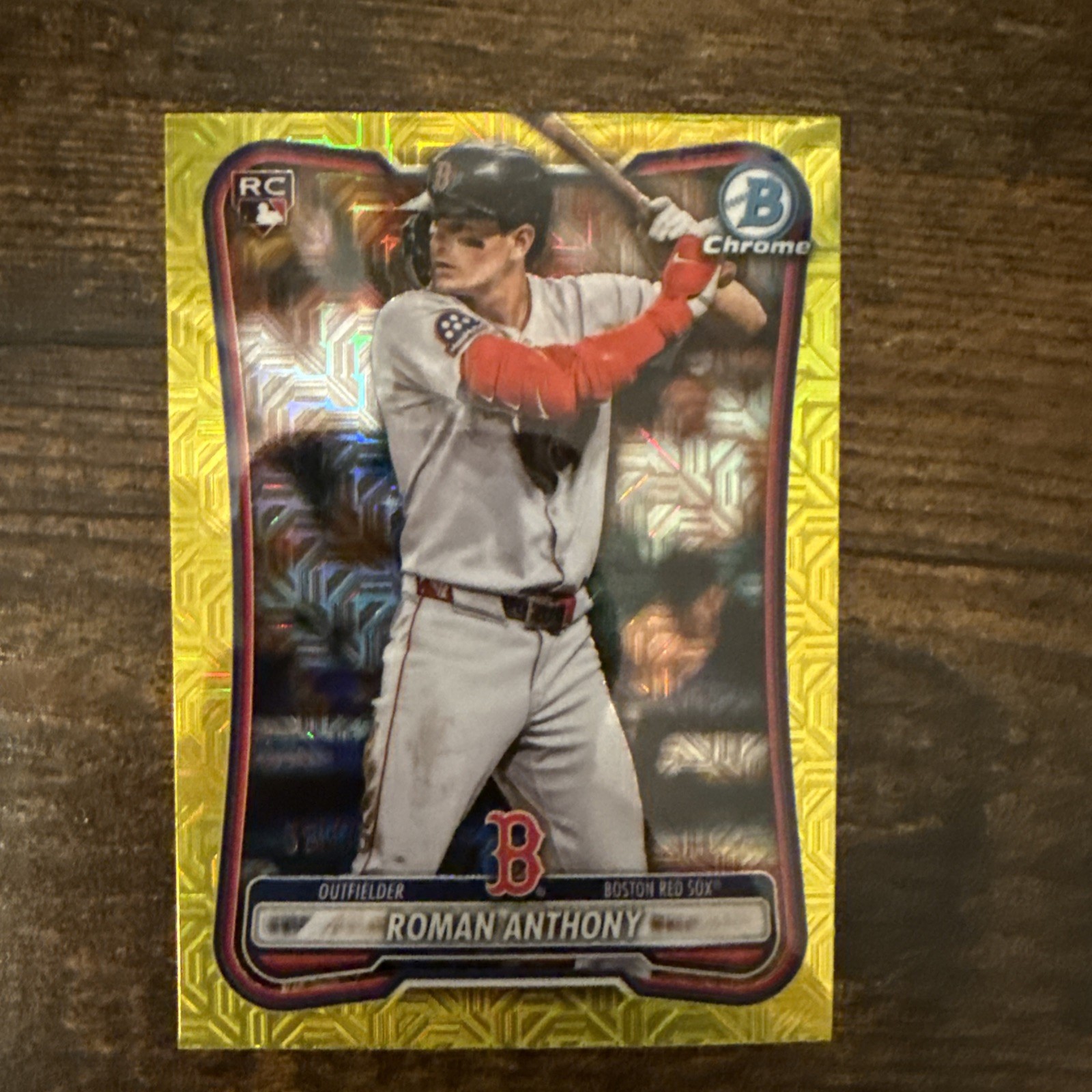 2026 Bowman Chrome Mega Box  Roman Anthony Yellow Mojo RC /75