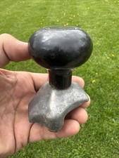 ✨ Barn Find ✨ VTG Black Bakelite Suicide Steering Wheel Spinner Knob