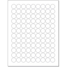 0.75 Inch Circle Sticker Labels - 27,000 Count