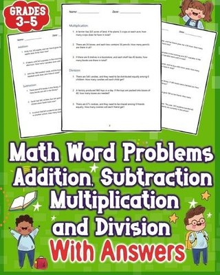 Maria Larry Math Word Problems Addition Subtraction Mu (Taschenbuch) (US IMPORT)