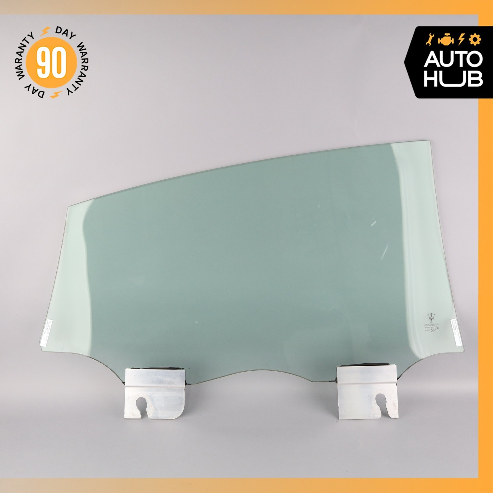 14-22 Maserati Quattroporte M156 GTS Rear Left Side Door Window Glass OEM