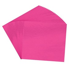100Pcs 3.7"x3.4" Gold Leaf Sheets Gold Foil Sheet Metallic Leaf Paper Rose Red