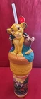 VINTAGE DISNEY'S THE LION KING DISNEYLAND COCA COLA SIMBA SIPPER SOUVENIR CUP