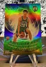 2025-26 Topps Hugo Gonzalez No Limit #NL-28 Green Rainbow /99 RC Celtics