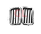 FOR BMW 5 E28 1981-1987 RADIATOR GRILLE with Chrome Centre Black 51131873253