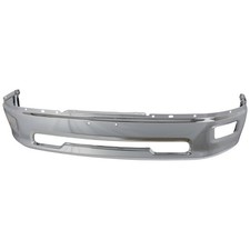 1-piece Front Bumper For Ram 1500 2011-2012 W Fog Lamps Code Mct Chrome 1-piece Front Bumper For Ram 1500 2011-2012 W Fog Lamps Code Mct Chrome
