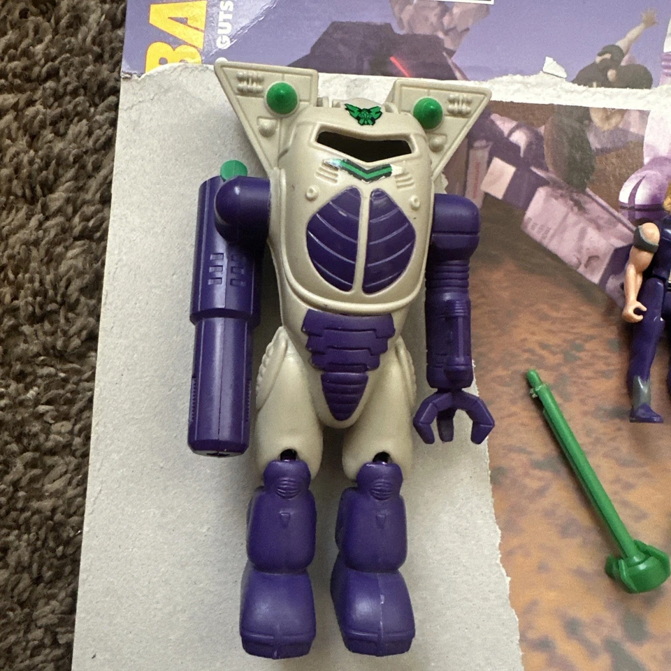 TYCO BATTLETECH TOAD with Nicolai Malthus Vintage Mech Robot 100% Complete Card - Image 2 of 4