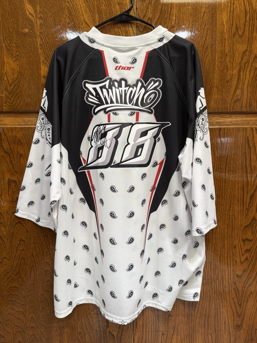JEREMY TWITCH STENBERG*SIGNED*THOR JERSEY*METAL MULISHA*HAIDEN
