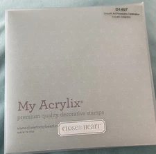 Close To My Heart ~My Acrlix  stamp set~D1497 Cricut Art Celebration~Used~