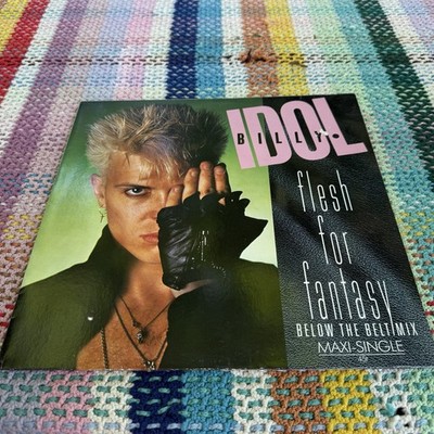 Billy Idol Flesh for Fantasy 12  Maxi Vinyl Below the Belt Remix 1984