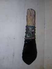 Rugged Large Obsidian Knife