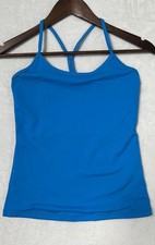 Weissman Dance Tank Top Blue LC Large Child