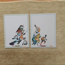 Showa Retro Venice Superman Cyber Underlay 2 Pack Set from that time #c45910