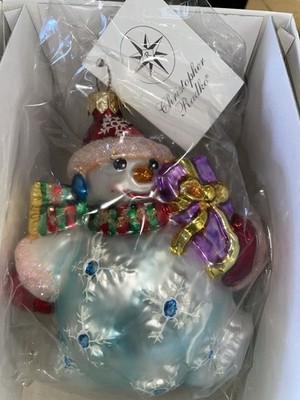 VTG CHRISTOPHER RADKO Chubby Cheer & Frosty Tenor NWT in box Pls see description