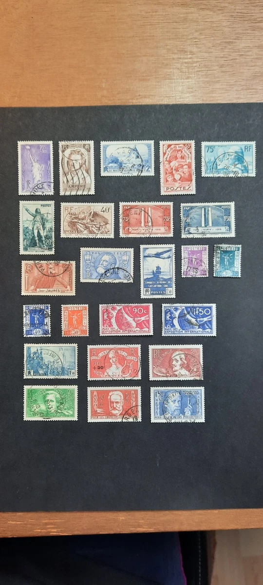 FRANCE N°321 10FFr ATLANTIQUE TIMBRE NEUF AVEC CHARNIÈRE 1936