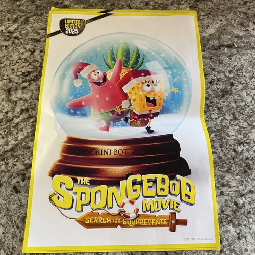The Spongebob Movie Search For Square Pants Promo Movie Poster 2025 12WX18L In.