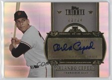 2013 Topps Tribute to the Stars 2/24 Orlando Cepeda #TSA-OC3 Auto HOF 0b0