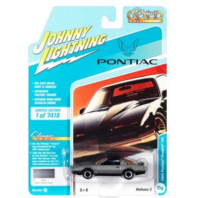 Johnny Lightning - 1984 Pontiac Firebird T/A, silver sand grey - JLSP148A