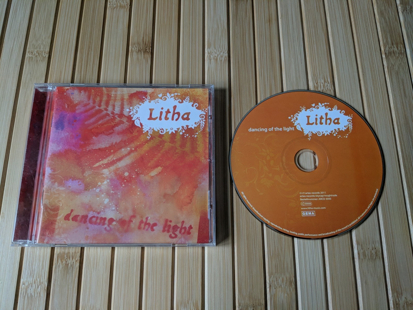 Dancing Of The Light by Litha CD Audio 2011 In Very Good Condition