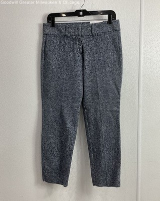 NWT Loft The Riviera Pant Blue Print Cropped Marisa Fit Pants Men's SZ 2