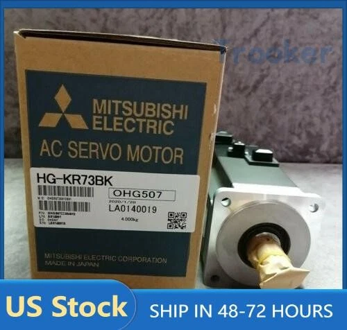 Mitsubishi HG-KR73BK Servo Motor 1PC New Fast Shipping HGKR73BK  US Free TAX