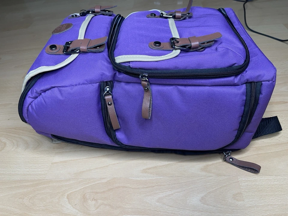 Go groove камеры сумка рюкзак фиолетовый и коричневый - Изображение 2 из 4