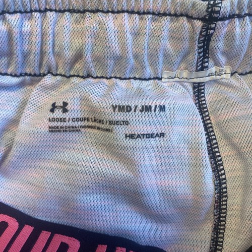 Under Armour Athletic Shorts Sz Youth Medium - Picture 2 of 2
