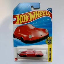 2025 Hot Wheels 1963 Porsche 911 Carrera Key Chain RED #187 JBB12