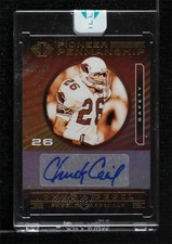2020 Panini Illusions Pioneer Penmanship /99 Chuck Cecil #PP14 Auto 04h3