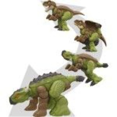 Jurassic World Double Danger   T-Rex & Ankylosaurus Set | Actionfiguren mit Bewe