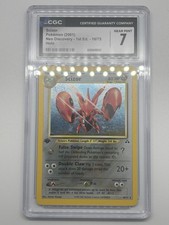 2001 Scizor 1st Edition Neo Discovery Holo 10/75 CGC 7 on eBay