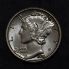 1926  Mercury Dime Choice BU FB Full Bands  Lot  2432