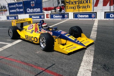 Bobby Rahal from the United States drives the Galles Kraco Racing - Old Photo