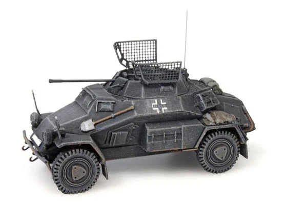 Artitec 387.70-Gr - 1/87 / H0 Dt. SDKFZ. 222 Panzerspähwagen 4-Rad 20mm Kanone - Photo 1/1