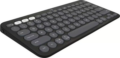 Logitech - Pebble Keys 2 Slim TKL Wireless Scissor Keyboard for