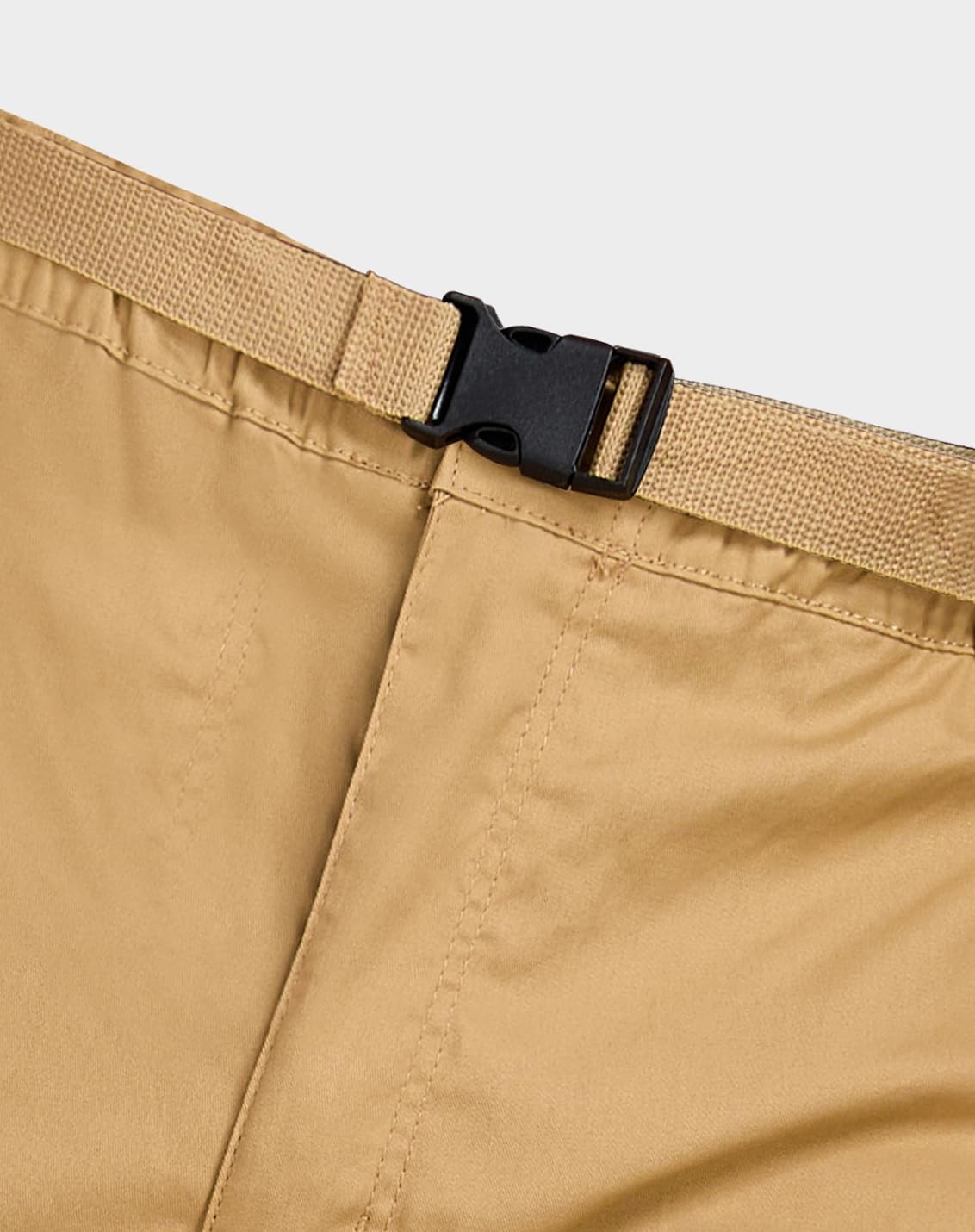 Bermudas homme cargo 3/4 légers avec poches latérales en coton - 4