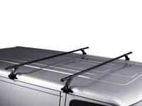 Thule DachträGer Regenrinne Squarebar Evo Schwarz FüR Volvo S90 Stufenheck