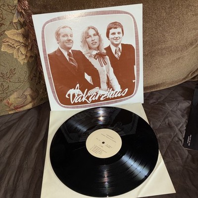 Vakarzinas Čikāgas Pieciši Latvian Private Press LP 1977 EX/EX Rare Folk Vinyl