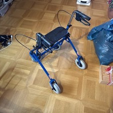 Rollator Blau Gebraucht Faltbar