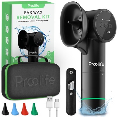 Electric Ear Wax Removal Kit for Adults   Ear Cleaner with Irrigation  Flushi...
