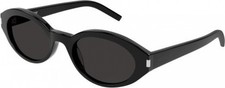 NEW Saint Laurent SL 567 Sunglasses 001 BLACK 100 AUTHENTIC