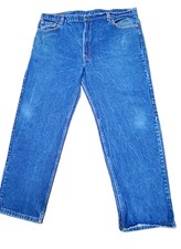 Vintage Levis 505 Jeans Men 44x30 Made in USA 1997 Indigo Straight Leg True Size