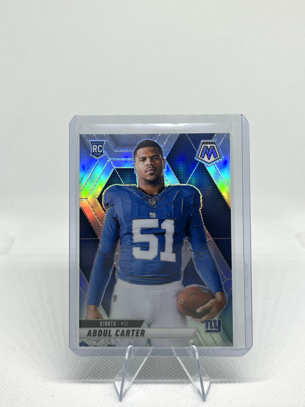 2025 Mosaic Silver Prizm Image Variation Abdul Carter RC #282