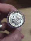 1964 D  Roosevelt Dime 50-Coin Roll 90% Silver You Judge Condition Great Price